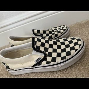 Vans Checkerboard Slip-Ons